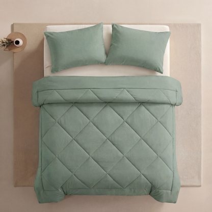 Couette 2 en 1 qui élimine le besoin de draps
