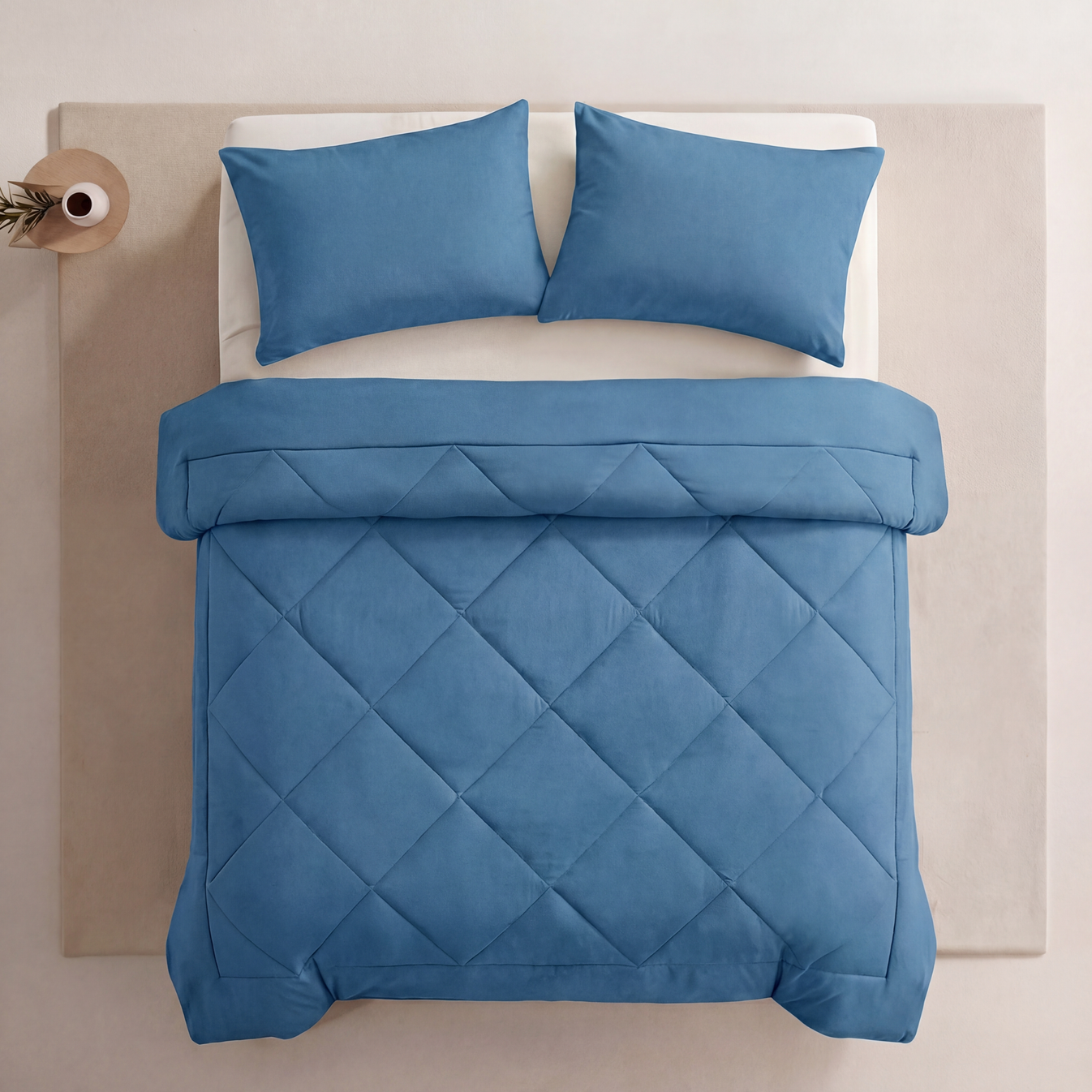 Couette 2 en 1 qui élimine le besoin de draps