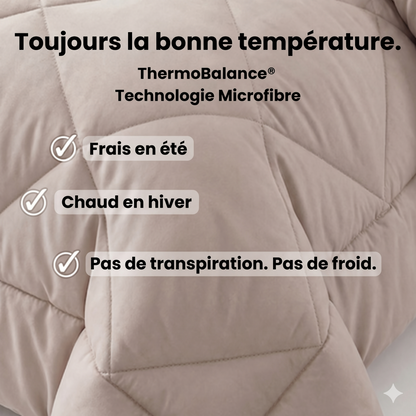Couette 2 en 1 qui élimine le besoin de draps