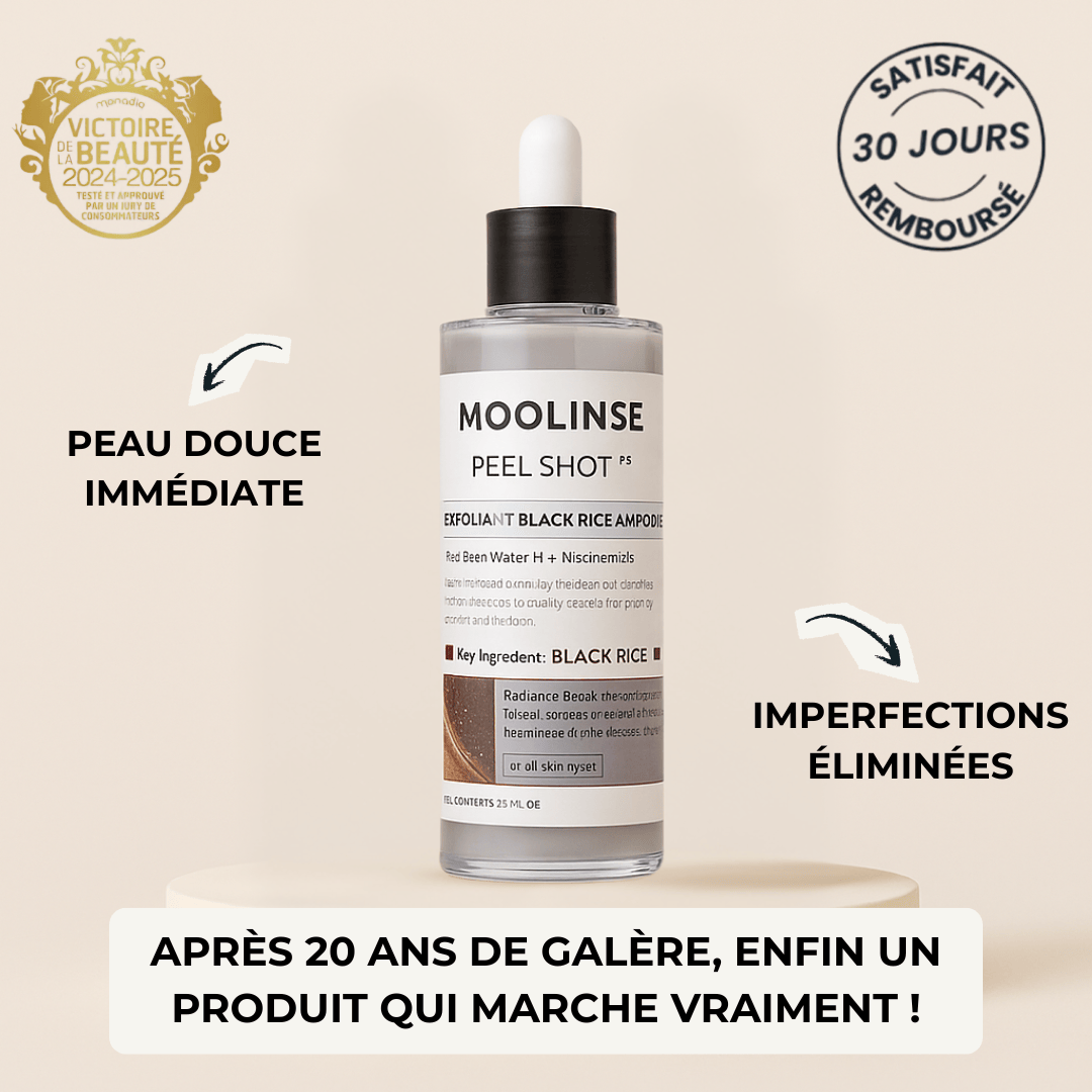 Peel Shot Coréen - Éliminé les Impuretés