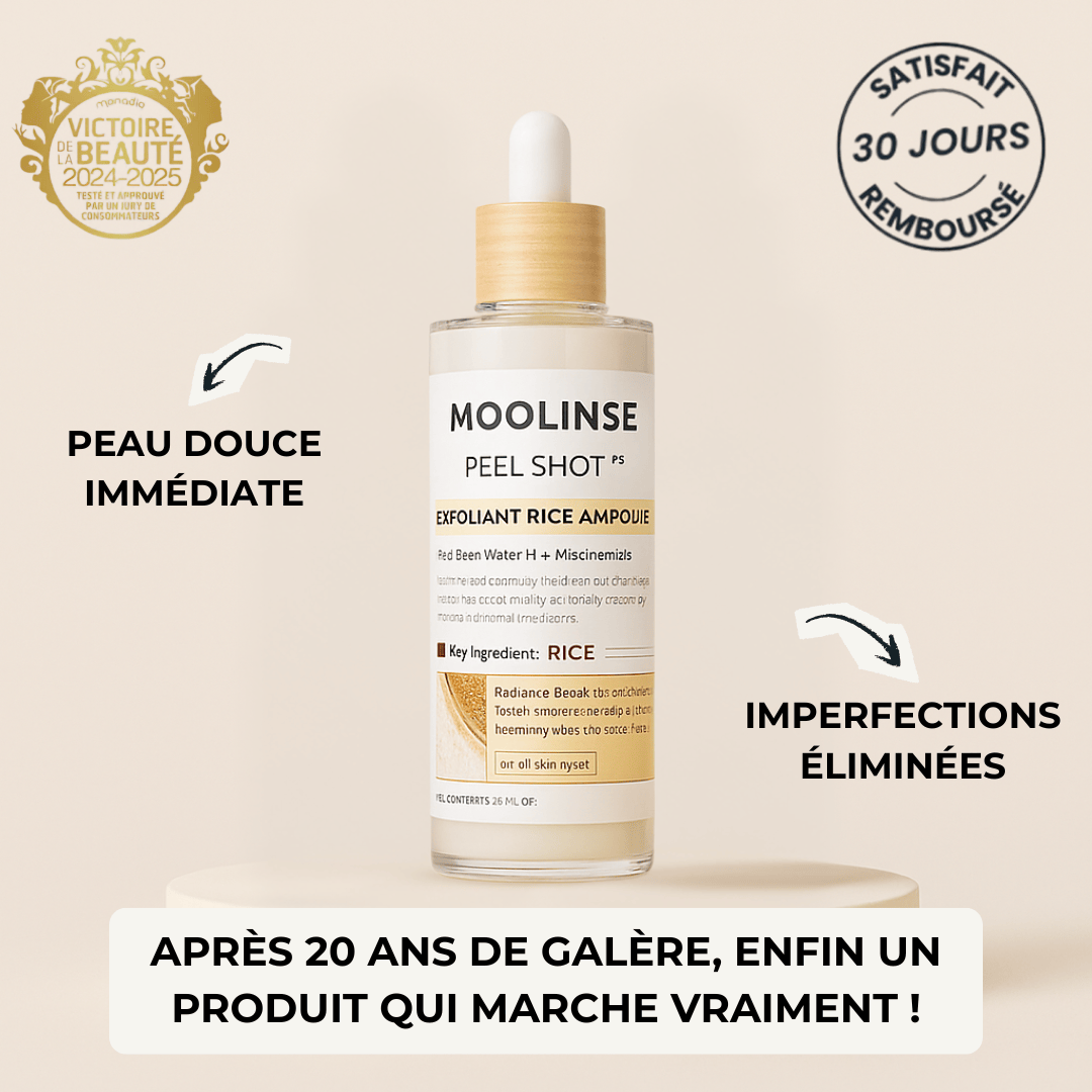 Peel Shot Coréen - Éliminé les Impuretés
